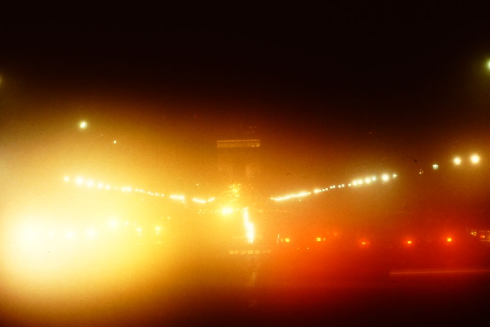 jaune et rouge et l'Arc de Triomphe 14-07-1979