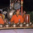 Javanesische Gamelan Bonang Instrumente