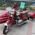 JAWA 350 Gespann mit Anhänger_2