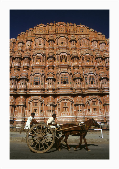 Jawah Mahal (Palast der Winde), Jaipur, Rajasthan