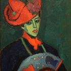 Jawlensky_-_Schokko_with_Red_Hat_(1909)