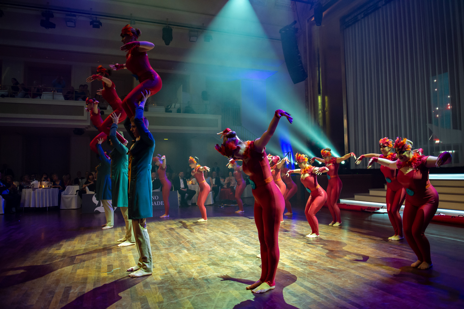 Jazz Lights Showdance Formation Foto & Bild sport, reportage