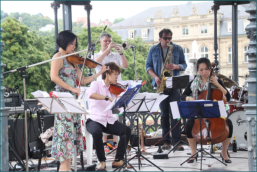 JAZZ STUTTGART OPENAir -Botox Fuenf mit HPOckert