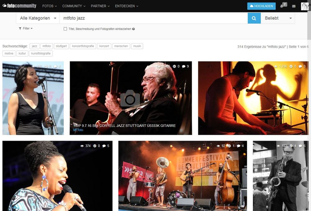 JAZZFotos von MT Bildersuche in fotocommunity BELIEBT 