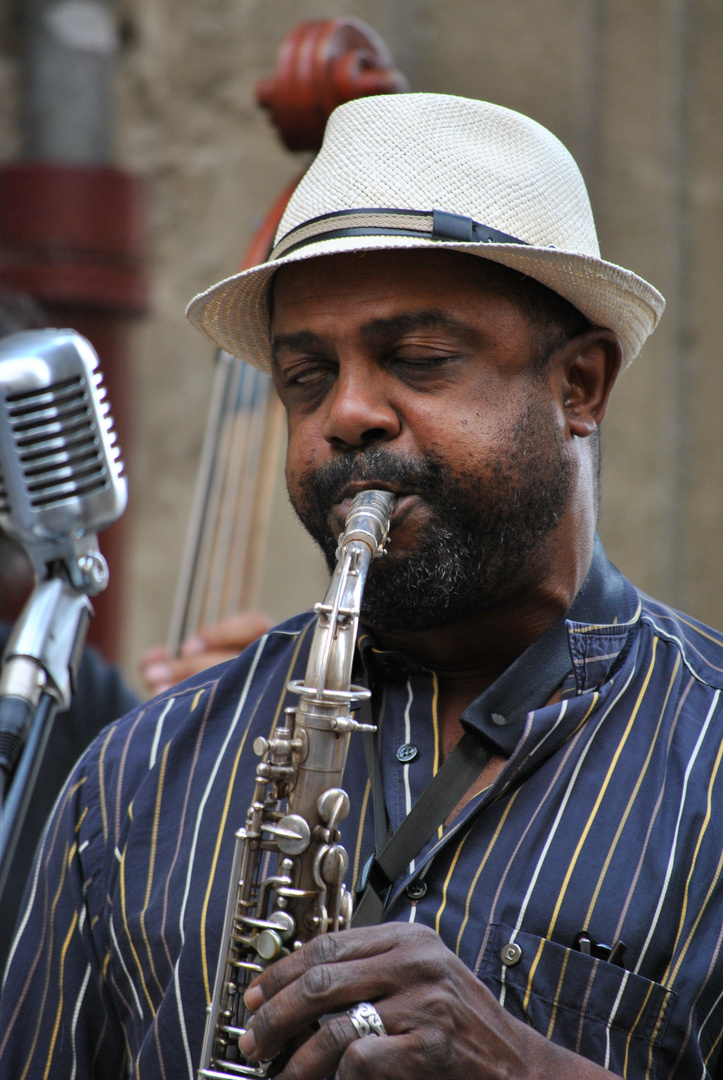 Jazzman in Uzes