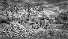 JCB 407 Bagger