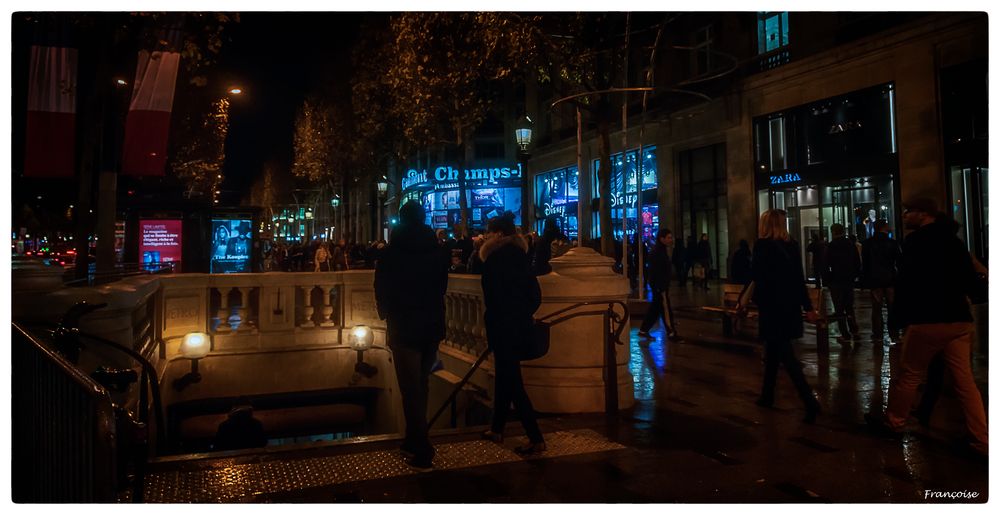 Je m'baladais sur l'avenue....