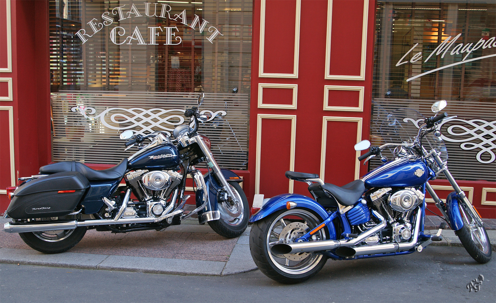 Je ne reconnais plus personne en Harley Davidson ...