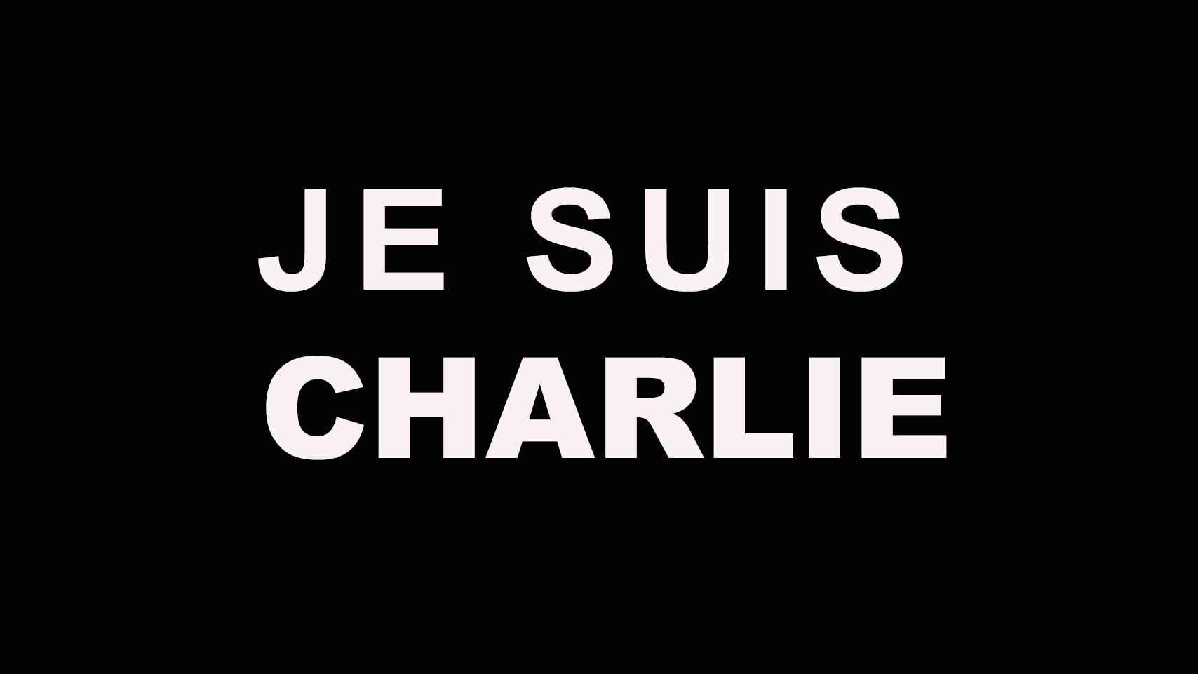 Je suis Charlie