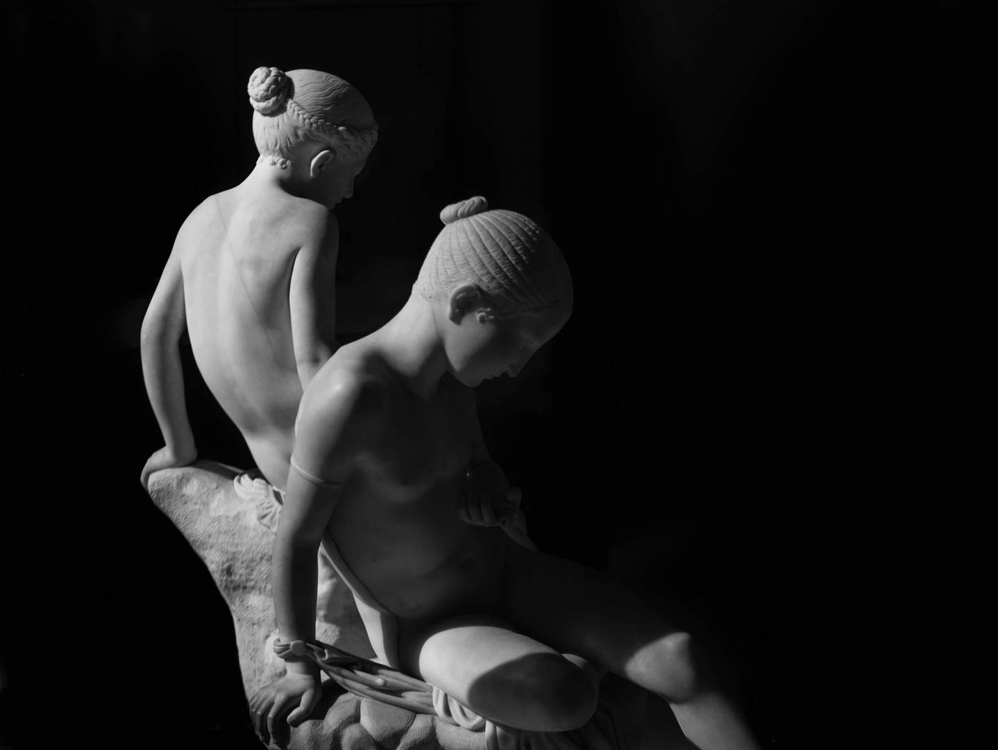 Jean-Charles Marin - Baigneuse marble 1808