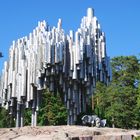 Jean Sibelius Denkmal in Helsinki (Finnland)