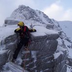 Jeannie on Fiacaill Ridge