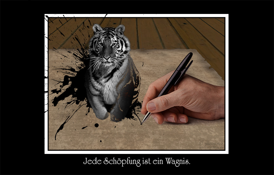 Jede Schöpfung ist ein Wagnis