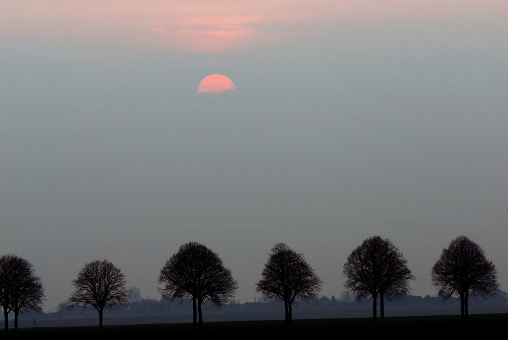 Jedem Sonnenuntergang ...