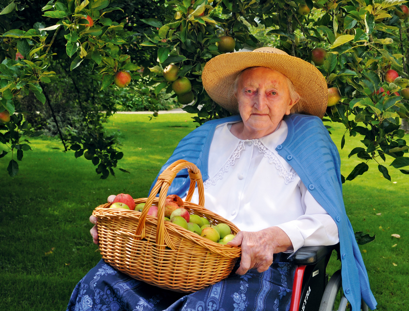 Jeden Tag ein frischer Apfel