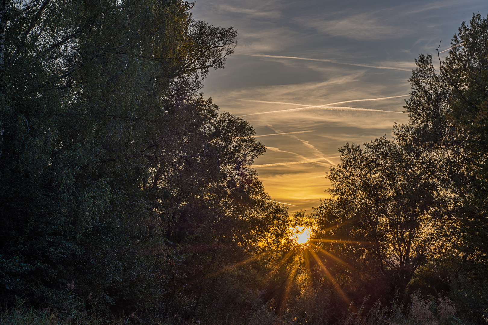 Jeden Tag Geht Die Sonne Unter Foto Bild Landschaft