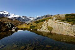 jeder Bergfreund freut sich über solche Blicke