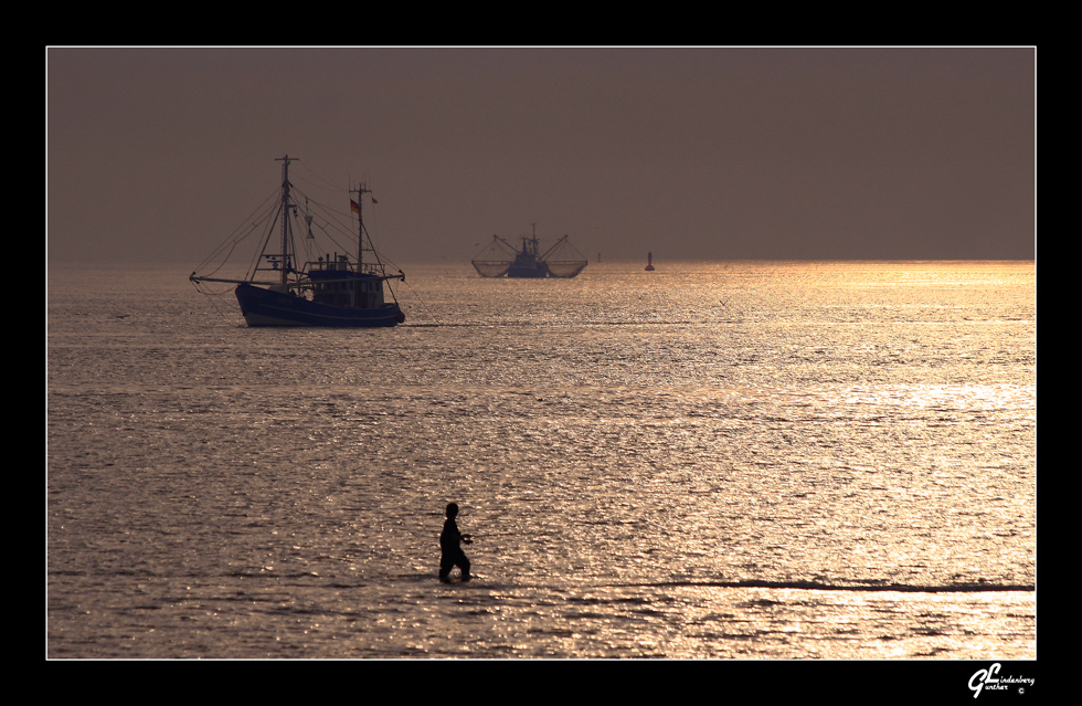 Jeder machts auf seine Weise --- Borkum 2010