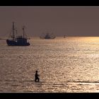 Jeder machts auf seine Weise --- Borkum 2010