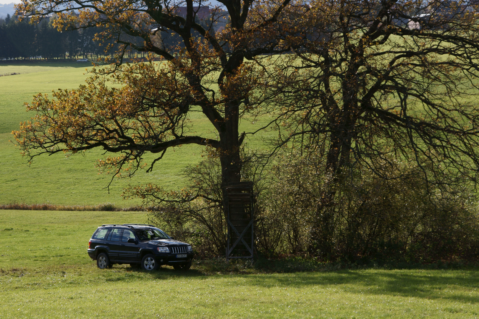 Jeep bei der Arbeit