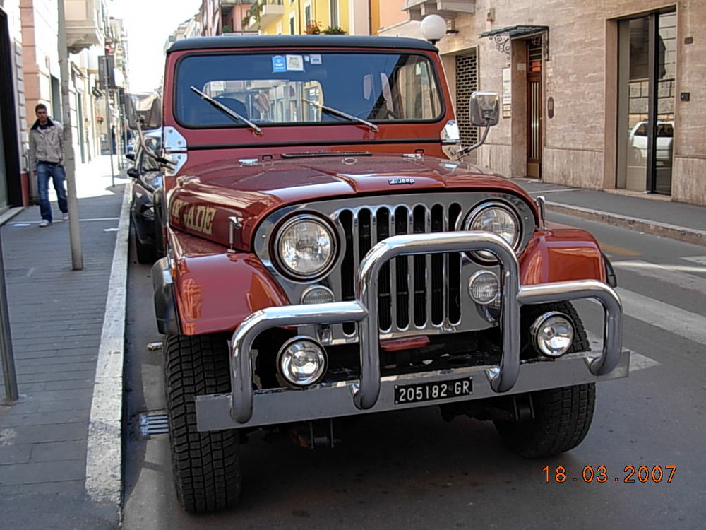 Jeep Renegade, vista a Pescara