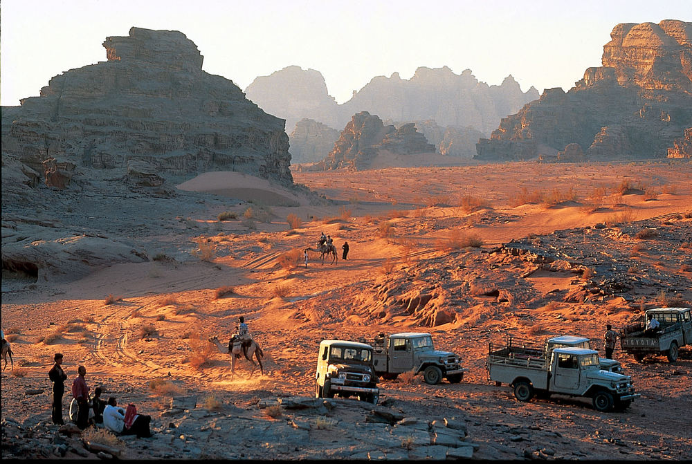 Jeep-Safari durch das Wadi Rum