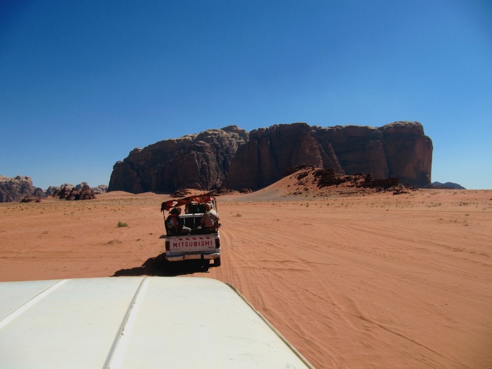 Jeep-Safari im Wadi Rum