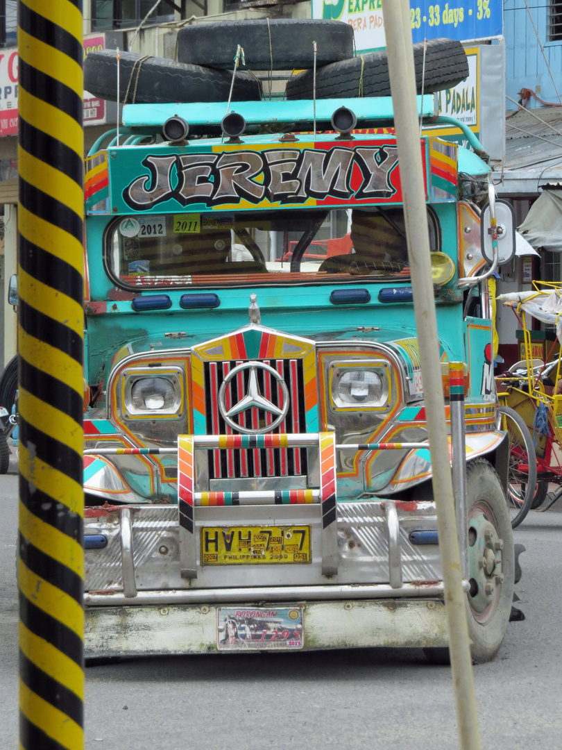 Jeepney in Guiuan