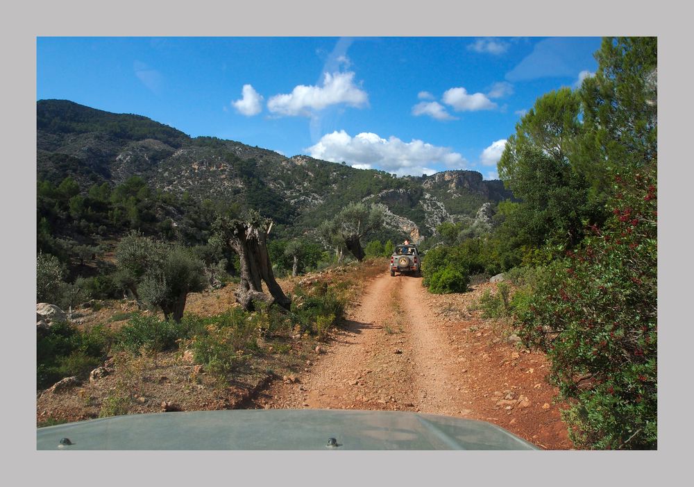 Jeepsafarie im Tramotanagebirge