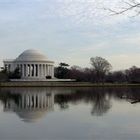 Jeferson Monumento and Tildan Basin, Washington DC. USA