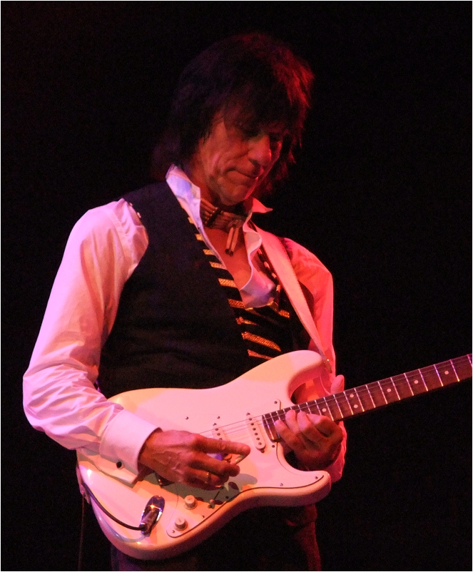 Jeff Beck live in Berlin - fiese Finger