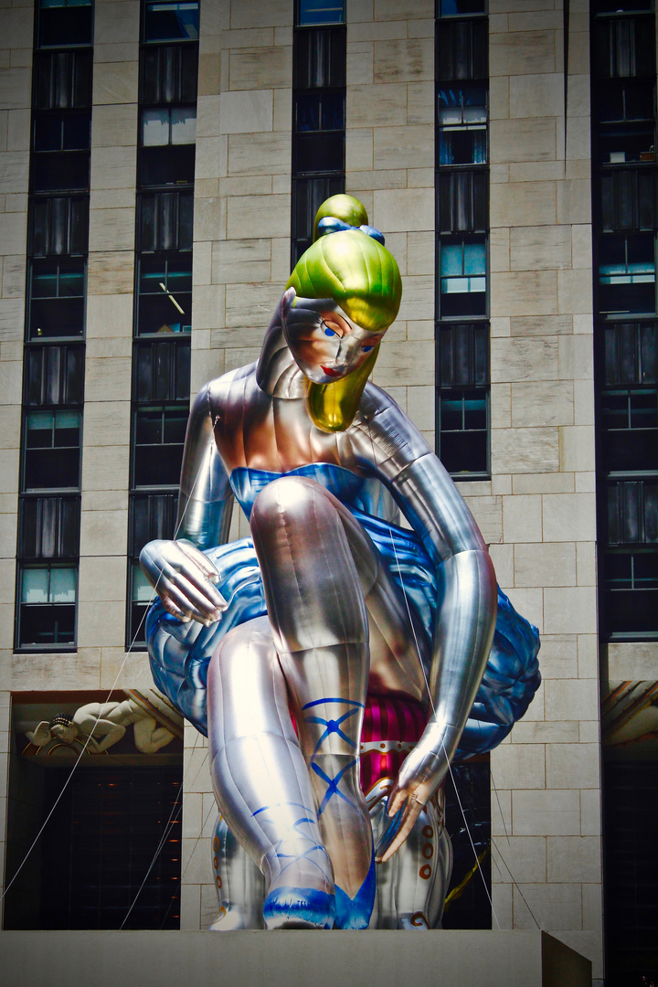 JEFF KOONS | SEATED BALLERINA | NEW YORK