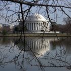 Jefferson Monument, Tidal Basin, Washington DC.USA