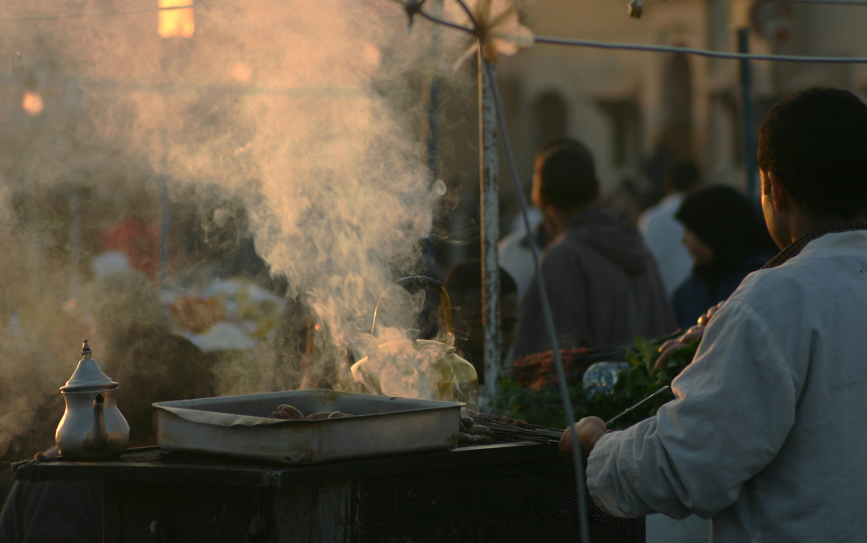 JEMAA EL FNA , Enfumé