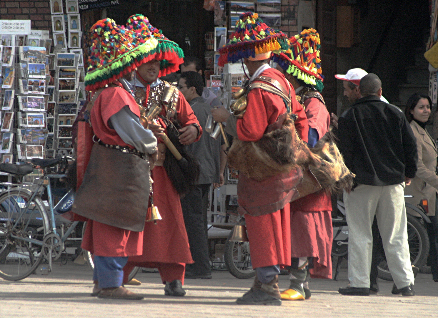 JEMAA EL FNA , Réunion Syndicale