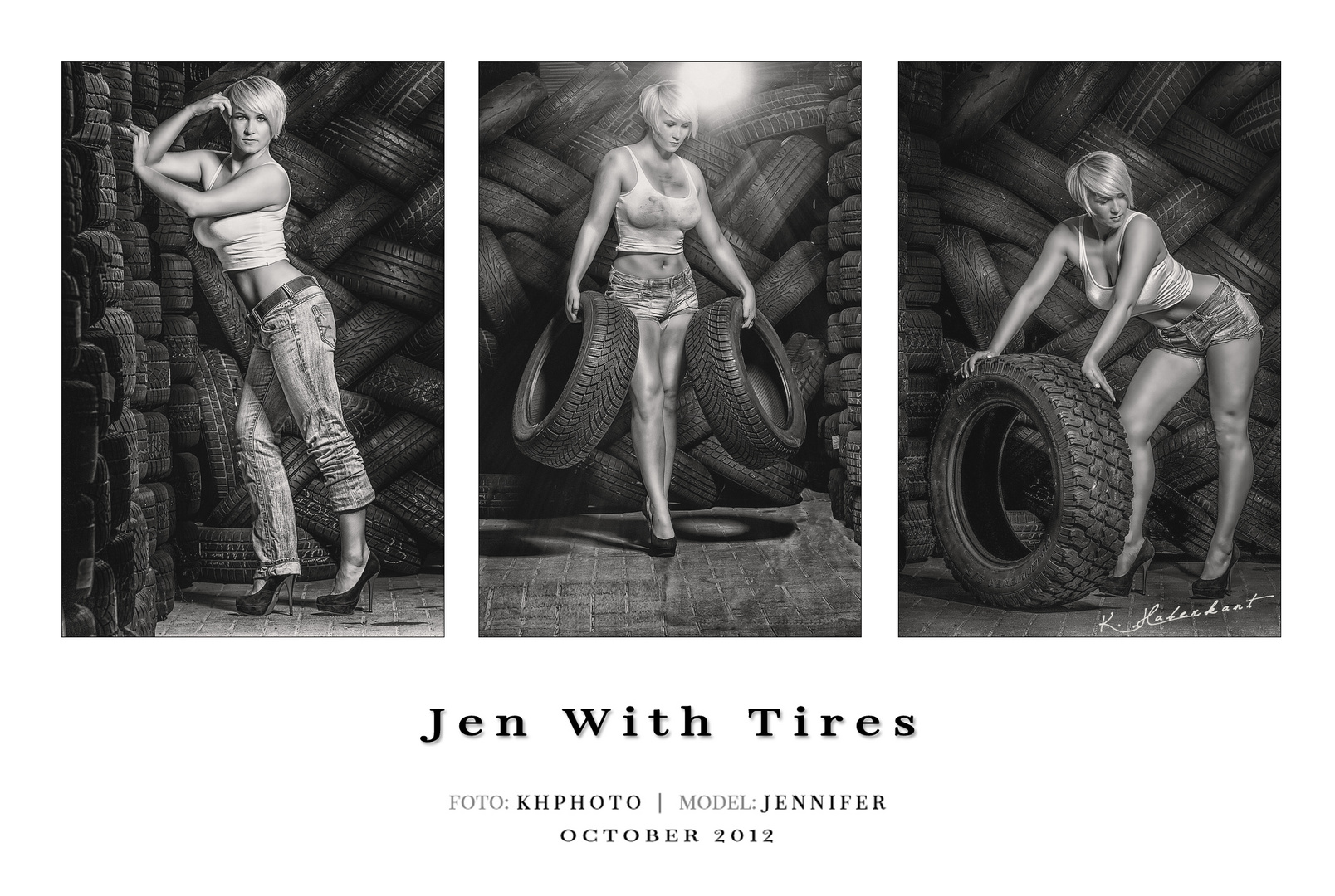 Jen With Tires