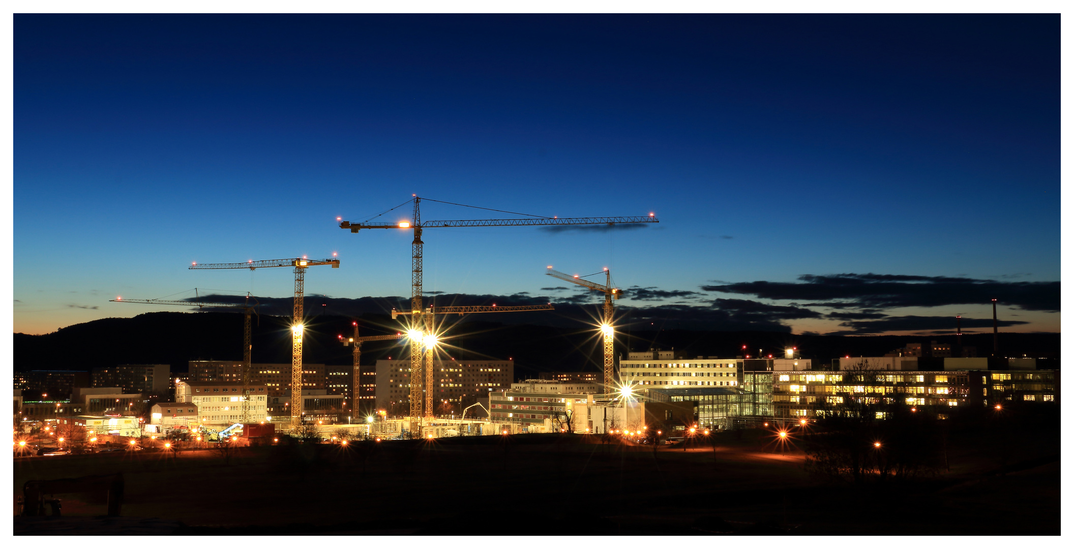 Jena Baustelle Uniklinikum 1