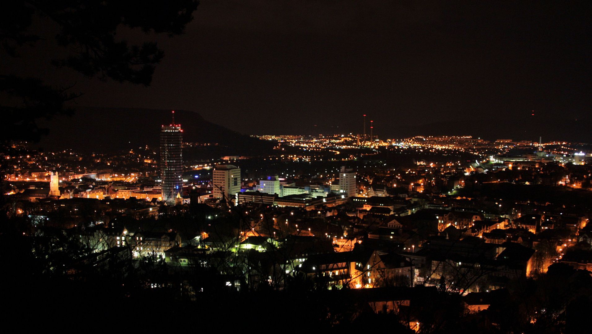 Jena bei Nacht