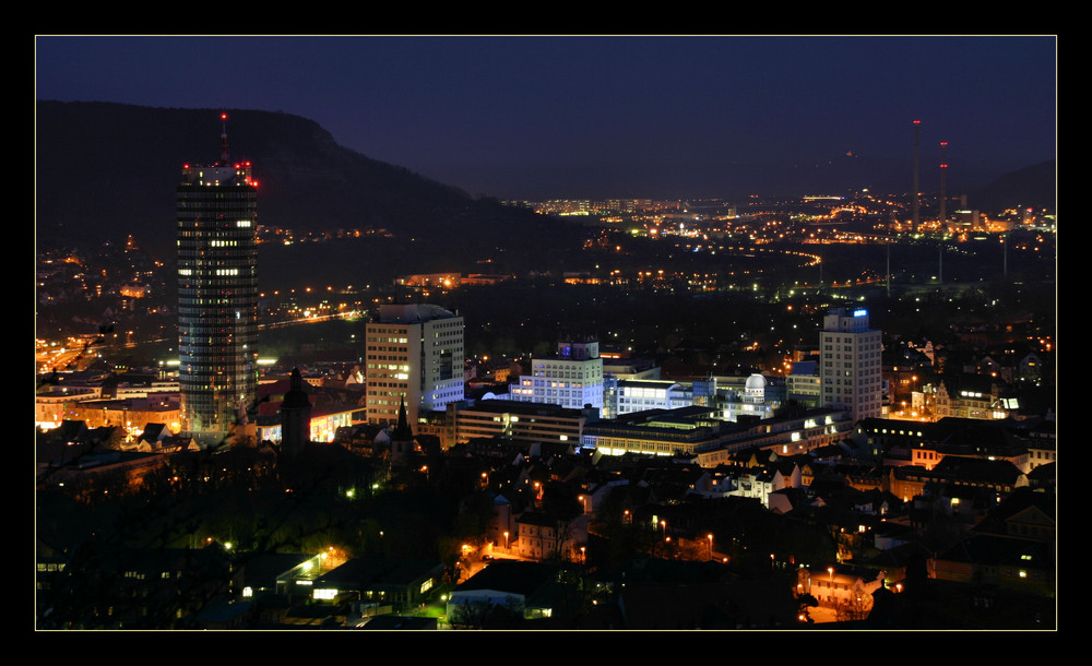 Jena bei Nacht