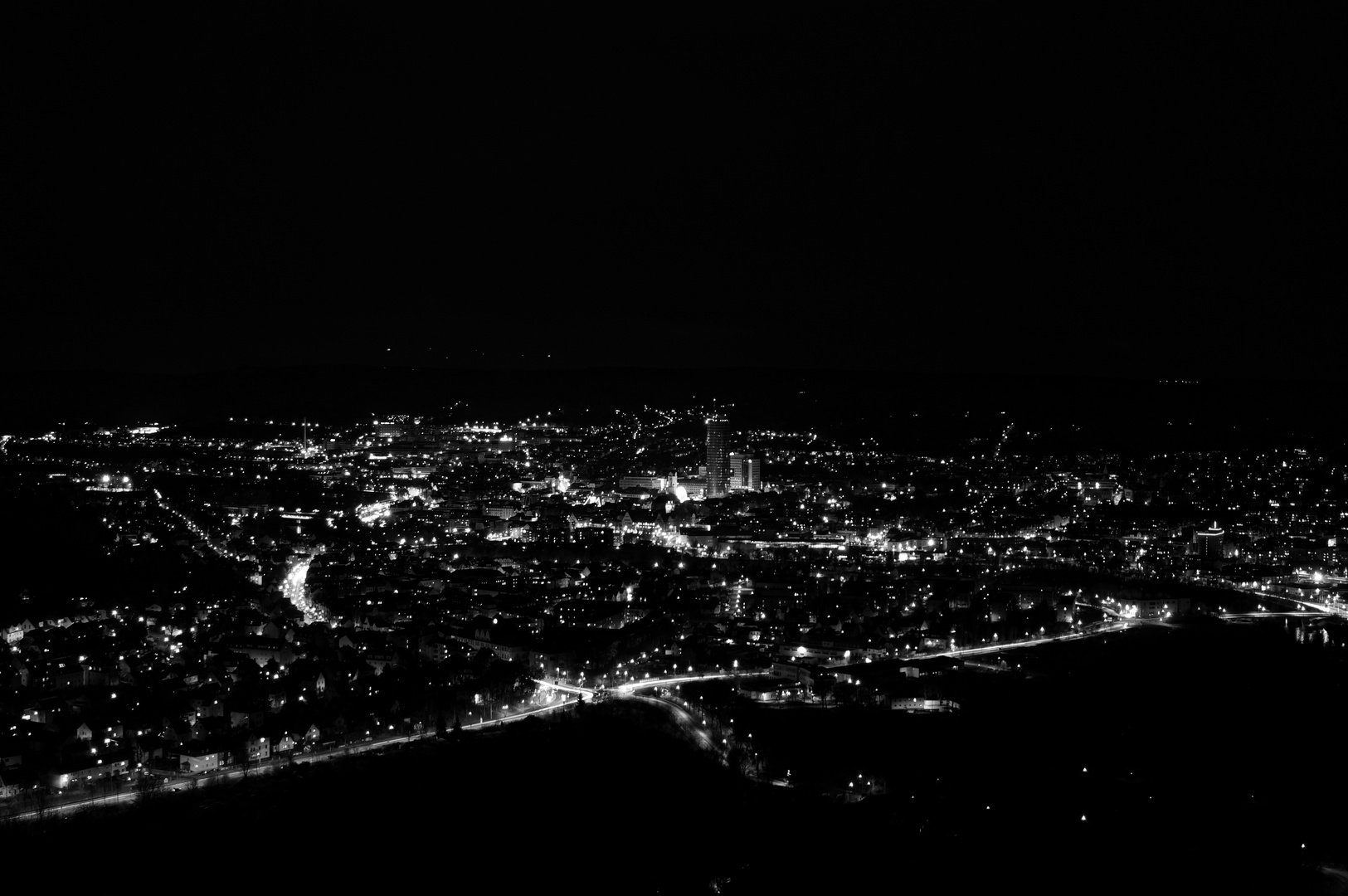 Jena bei Nacht