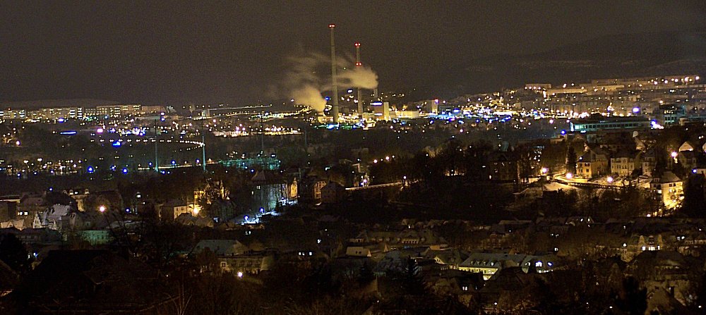 Jena bei Nacht