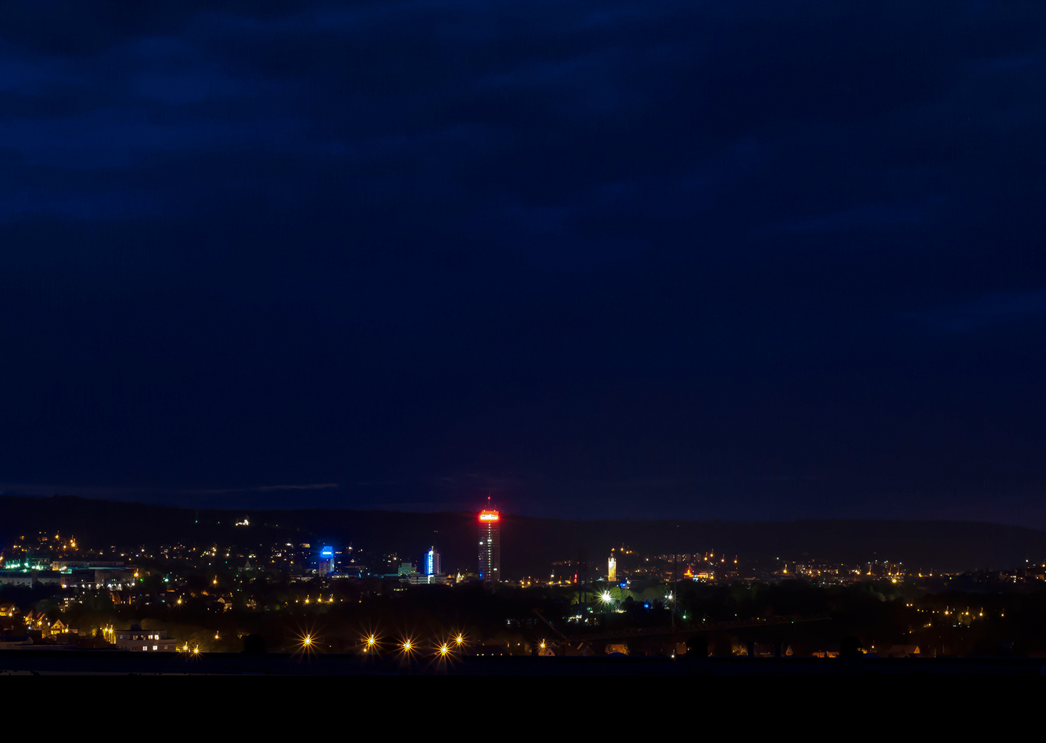 Jena bei Nacht