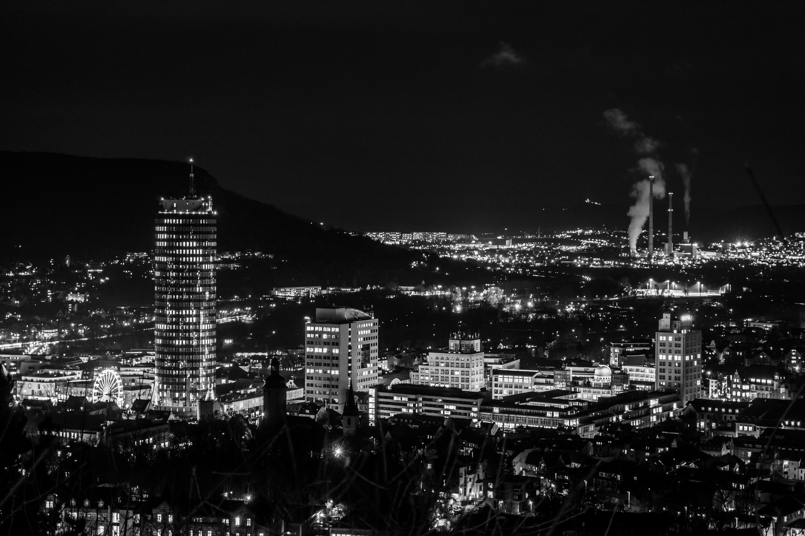 Jena bei Nacht