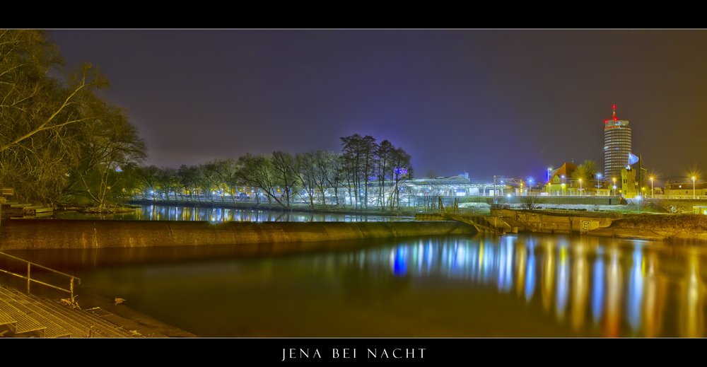 Jena bei Nacht VI