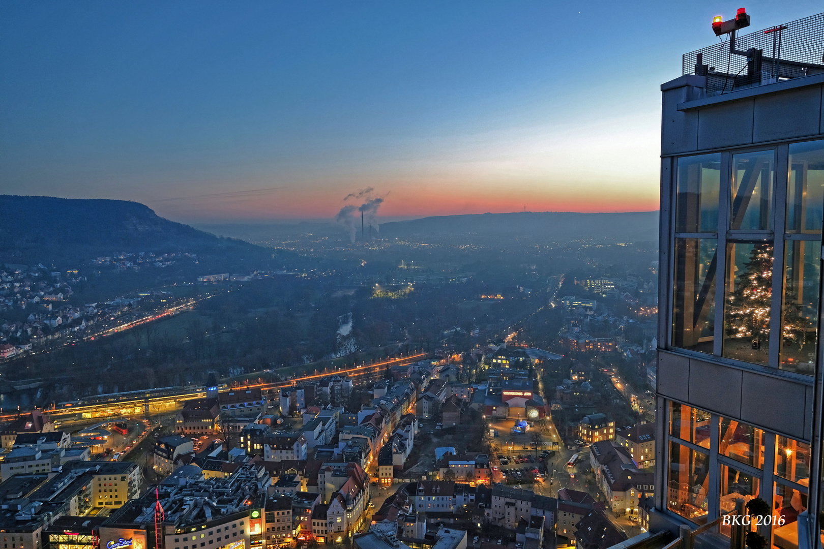 Jena - Blick Saaleaufwärts