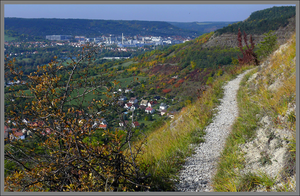 Jena Horizontale Herbst 2008 Foto & Bild | jahreszeiten, herbst, jena