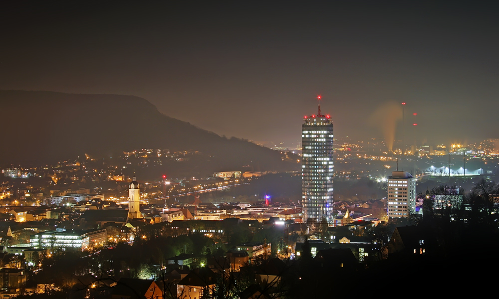 Jena im Novemberdunst 1