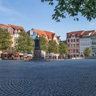 Jena Markt vom Stadtmuseum aus