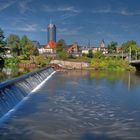 Jena - Skyline in der Spätsonne 