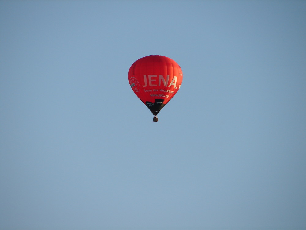 "Jena -Stadt der Wissenschaft " über Jena-Göschwitz -13.06.2009